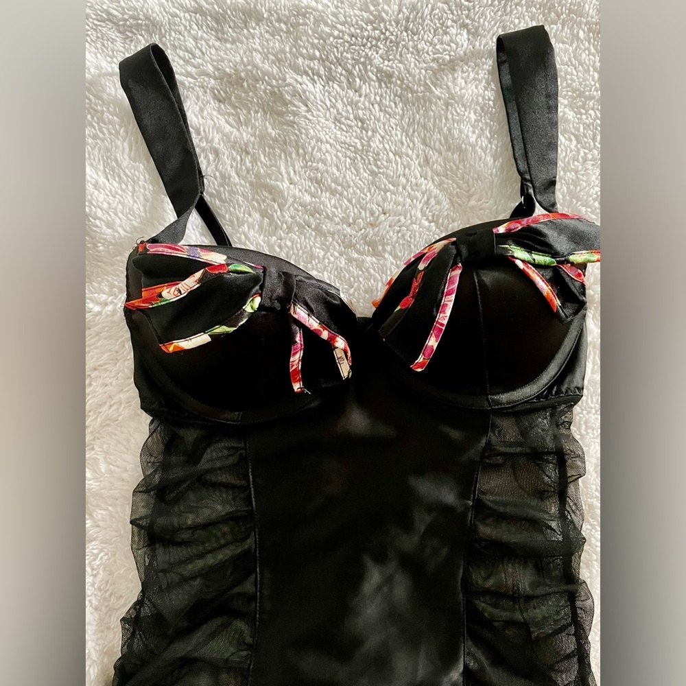 Victoria’s Secret Sequin Black Sleepwear